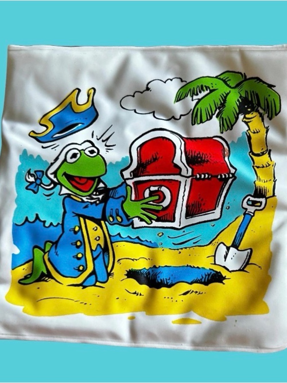 1995 UNDER 3 TUB TOY Muppet Treasure Island BOOK Disney, McDs Happy Meal 5”